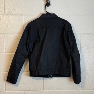 Men's Black Waxed Canvas Jacket RGT Stealth Supply Jacket